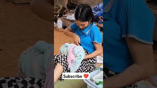 Breastfeeding Mom Baby 💕 breastfeeding breastmilk cutebaby foryou subscribe trending shorts [upl. by Eveivenej26]