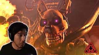 Markiplier Meets WILLIAM AFTON Springtrap  Burntrap  Five Nights at Freddys Security Breach [upl. by Laforge876]