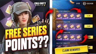 How To Get 4000 Series Points for FREE StepbyStep in COD Mobile [upl. by Ynohta]