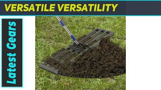 reviewLawn Leveling Rake Best Tool for Smooth and Beautiful Lawns [upl. by Eiffub757]