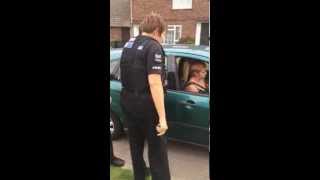 WOMAN DRIVER BLOCKS ROAD WASTES POLICE TIME Witham Essex [upl. by Eriam]