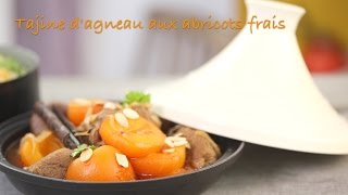 Recette de tajine dagneau aux abricots frais [upl. by Bourn937]