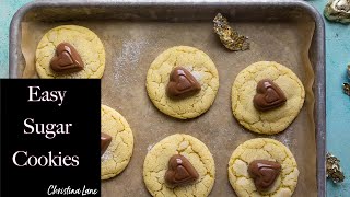 Easy Small Batch of Sugar Cookies [upl. by Peedus]