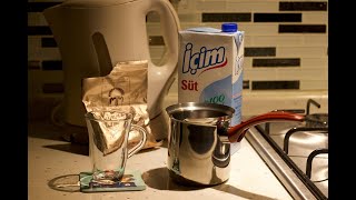 Turkish coffee with milk for Relaxation [upl. by Oehsen]