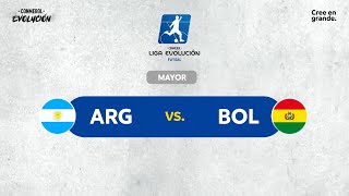 ARGENTINA vs BOLIVIA  CONMEBOL LIGA EVOLUCIÓN de FUTSAL  ZONA SUR  MAYOR [upl. by Arrio]