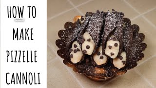 How to Make Pizelle Cannoli [upl. by Pedro]