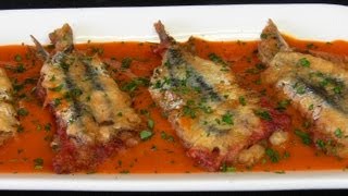 Anchoas rellenas de pimiento [upl. by Krischer]