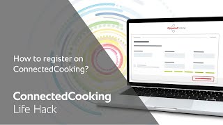 How to register on ConnectedCooking  RATIONAL [upl. by Brufsky]