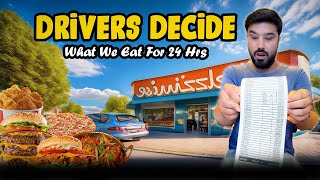 Letting the Drivers Decide What We Eat For 24 Hrs [upl. by Berga]