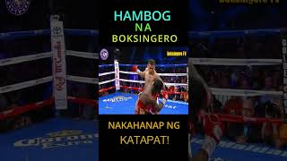 👊HAMBOG NA BOKSINGERO NAKAHANAP NG KATAPAT boxing fighthighlights bronermaidana [upl. by Aronas]