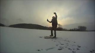 How To Make Inexpensive Tip Downs For Ice Fishing [upl. by Debor]