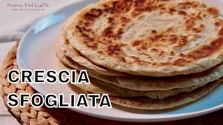 CRESCIA SFOGLIATA ricetta tipica delle Marche [upl. by Chuck]