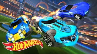 Rocket League Triple Threat DLC Trailer  Hot Wheels Gaming  HotWheels [upl. by Eltotsira197]