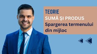 Teorie Spargerea termenului din mijloc Descompunere folosind suma si produs [upl. by Iddet]