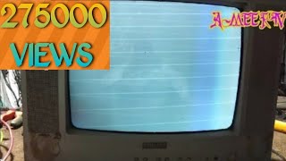 Crt TV horizontal line problem solve in phlephis TV  Urdu Hindi AMEER TV [upl. by Enyt]