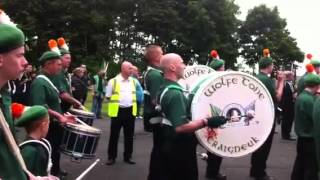 Wolfe tone Republican flute band Craigneuk [upl. by Irolam]