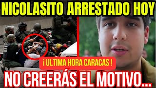 🔥 ¡CAÍDA FAMILIAR ESTE es el BRUTAL MOTIVO de la DETENCIÓN del HIJO DE MADURO NICOLACITO [upl. by Aerdied]