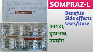 Sompraz L  Benefits Side effects UsesDose CAPSULE SOMPRAZ  LSomprazL [upl. by Kylen360]