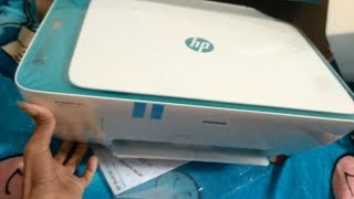 UNBOXING HP DeskJet 2623 All In One Printer WiFi Include Download and Setting Mobile Apps [upl. by Leiser]