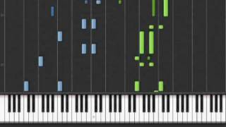 Scott Joplin  quotThe Entertainerquot on Synthesia [upl. by Yerrok]