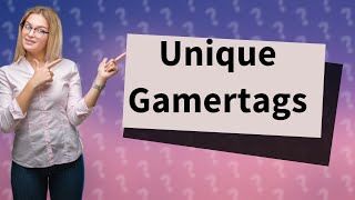 Are gamertags unique [upl. by Enieledam]