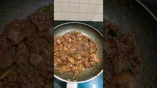 chicken liver chicken liver pepper fry shortsvideo cooking Shorts [upl. by Keeley]