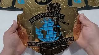 wcw championship belt by wwe shop review [upl. by Ablem]