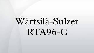 WärtsiläSulzer RTA96C [upl. by Dnomra]