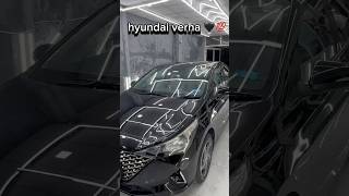 hyundai verna 2024 black top model 👿😈hyundaiverna verna vernamodified shortvideo [upl. by Tumer]