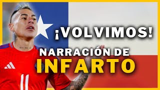 RELATOR CHILENO EXTASIADO POR LA VICTORIA ANTE VENEZUELA  Perdonan a GARECA [upl. by Sitof73]