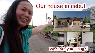 Visit to our house in Cebu Philippines Filipina American in Philippines [upl. by Stearns897]