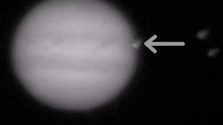 Jupiter Collision Impact Burst Captured By Amateur Astronomer  Video [upl. by Zenitram]