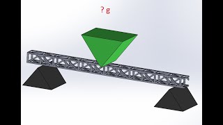 3D printed PLA truss test [upl. by Lashond665]