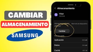 Cómo CAMBIAR el ALMACENAMIENTO por DEFECTO de un SAMSUNG FÁCIL y RÁPIDO [upl. by Dunn772]