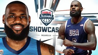 LeBron James Saves Team USA with GameWinning Shot in Epic Comeback [upl. by Merfe]