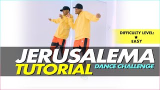 Jerusalema Dance Tutorial  Step by step [upl. by Dahsraf]