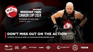 2024 Wheelchair Rugby Canada Cup 🏐 5th6th USA vs Canada June 9 2024 [upl. by Vinita945]