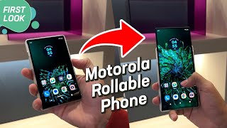 Motorolas Rollable Phone is here [upl. by Mckinney]