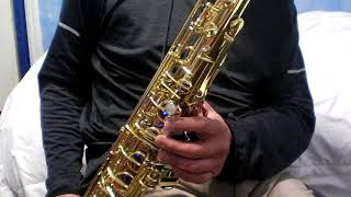 Grassi Tenor Saxophone Model 2000  Alone Together [upl. by Erek]