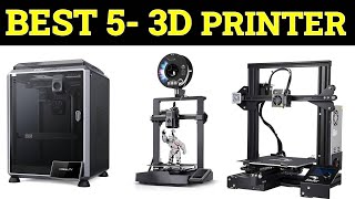 TOP 5 Best 3D Printer 2024 Affordable and HighQuality Options [upl. by Radek]