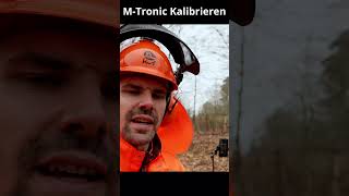 new MTronic 30 Kalibrierung calibration STIHL MS 261 stihl [upl. by Kcirddec733]