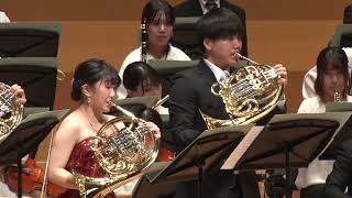 Schumann  Konzertstück for Four Horns and Orchestra シューマンコンチェルトシュトゥック 洗足学園オンラインオーケストラライブ [upl. by Farkas]