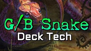 Mtg Deck Tech GB Snake in Amonkhet Standard [upl. by Vullo]