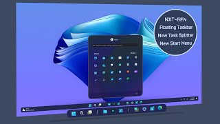 How to Install the New FLOATING TASKBAR Task Separator amp the Start Menu on Your Windows 11 [upl. by Parthen]