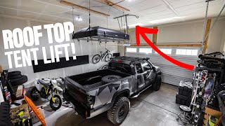 Roof Top Tent Lift  Diamondback HD Cover changes [upl. by Anni400]