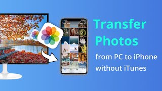 3 Ways How To Transfer Photos from PC to iPhone without iTunes 2022 [upl. by Druce716]