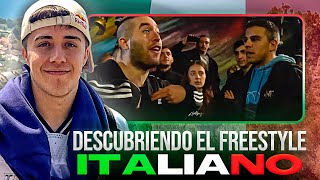 GAZIR DESCUBRE EL FREESTYLE ITALIANO 🇮🇹 con subtítulos [upl. by Aelat933]