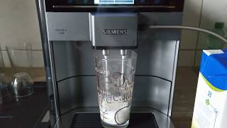 Siemens EQ 6 Plus S100 Cappuccino  Siemens EQ 6 Plus S100 test  Siemens Kaffeevollautomat [upl. by Crow716]