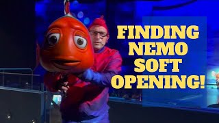 Finding Nemo Soft Opening at Disneys Animal Kingdom  6112022 [upl. by Seaman]