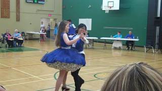 PNTSDF 2016 Logan and Julia 2step [upl. by Annaes]